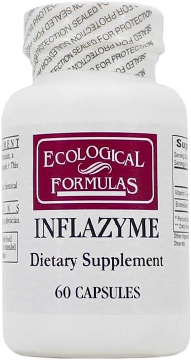 פורמולה אקולוגית Inflazyme, White, 60 Count