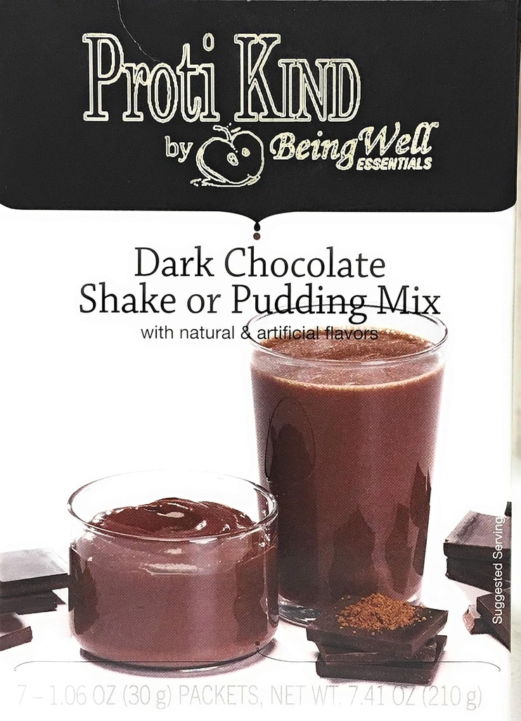 Proti Kind High Protein Diet Shake & Pudding - Low Calorie - Low Sugar - Low Carbs (7 מנות)
