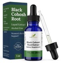 Black Cohosh Root - תומך Menstrual Relief, Menopause הקלה, לחץ דם בריא, Circulation - מזון נוזלי ללא אלכוהול, 1 oz - Herb-Science