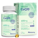 CoQ10 600 מ"ג Softgels | High Absorption CoQ10 Ubiquinol תוסף; מופחתת צורה משופרת עם ויטמין E & אומגה 3 6 9 | Antioxidant Powerhouse טוב לבריאות | 60 Softgg