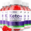 ProSlim Keto ACV Gummies מתקדם פורמולה - Pro Slim Keto Keto חניכיים מהר לפעול תוספת כוח פורמולה, ProSlim Keto + ACV חניכיים ביקורות, B12 (5 Pack - 300 חניכיים)