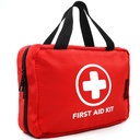 330 Piece First Aid Kit, Premium Water Defטראומה Medical Kits for Any Emergencies, אידיאלי עבור Home, Office, Car, Travel, Outside, Camping, Hiking, Boating (Red)