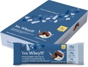 Fx כן Whey Bar - 15g Whey חלבון בר עם Creatine כדי לתמוך שרירים, אנרגיה ו Peak ביצועים - 1g סוכר + 4g Net Carbs - Soy-Free שוקולד Oat Milk Crisp Flavor חלבון (12 Bars)