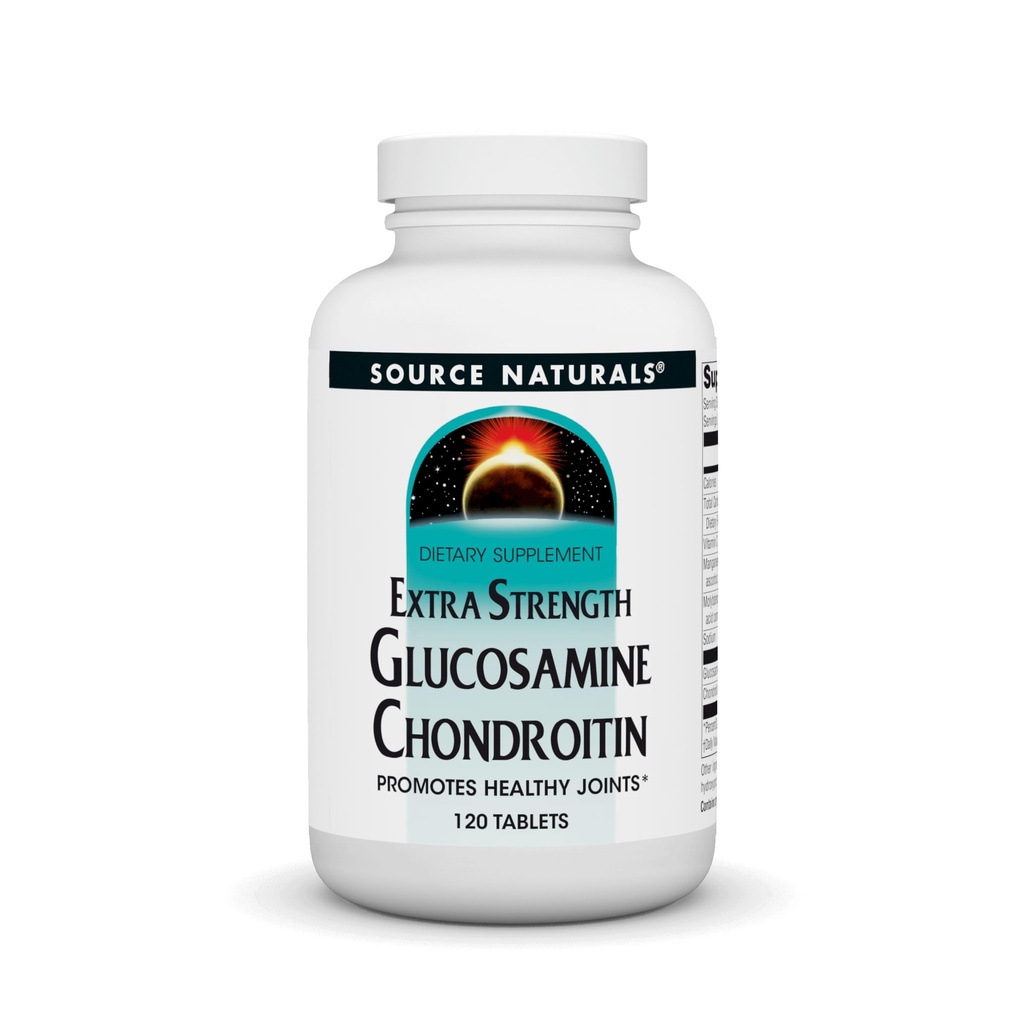מקורות טבעיים נוספים מחזקים Glucosamine Chondroitin,Promotes Healthy Joints* - 120 טבליות