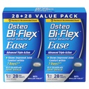 Osteo Bi-Flex Ease מתקדם פעולה עם תוספי ויטמין D משותף, Mini-Tablets, 28 Count, Pack of 2