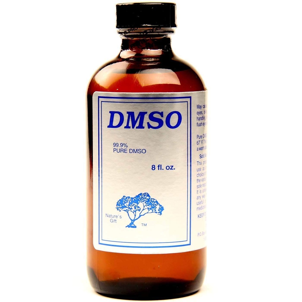 שם הסרטון: Nature's Gift 99.9% DMSO Liquid - Glass Bottle 8 Fl Oz