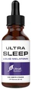 Ultra6 תזונה Melatonin טיפות עם ולריאן שורש - תוספת שינה נוזלית מלטונין עם 5 HTP & Passion פרח - תערובת כוח שינה נוזלי עבור מבוגרים