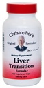 הפורמולה המקורית של כריסטופר Liver Transition Formula - Gentle Herbal Liver Cleanse, 450 מ"ג, 100 קפסולות צמחוניות