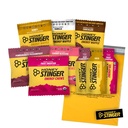 Honey Stinger Training Kit - 9 Count Plus Sticker ו- Polybag - מקור אנרגיה עבור כל פעילות - 3 Waffles אורגני, 3 Packs של אנרגיה Chews & 3 אנרגיה Gels
