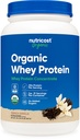 חלבון צמחי זולות אורגני Whey חלבון ריכוזrate, Vanilla Flavored, (2LBS) - Gluten-Free, non-GMO