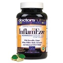 InflamEzze - Turmeric, Curcumin, תוסף ג'ינג'ר - חינם, 60 קפסולות
