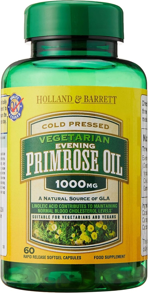 שמן פרירוז ערב עם VITAMIN B6- 1000 מ"ג - 120 קפסולה