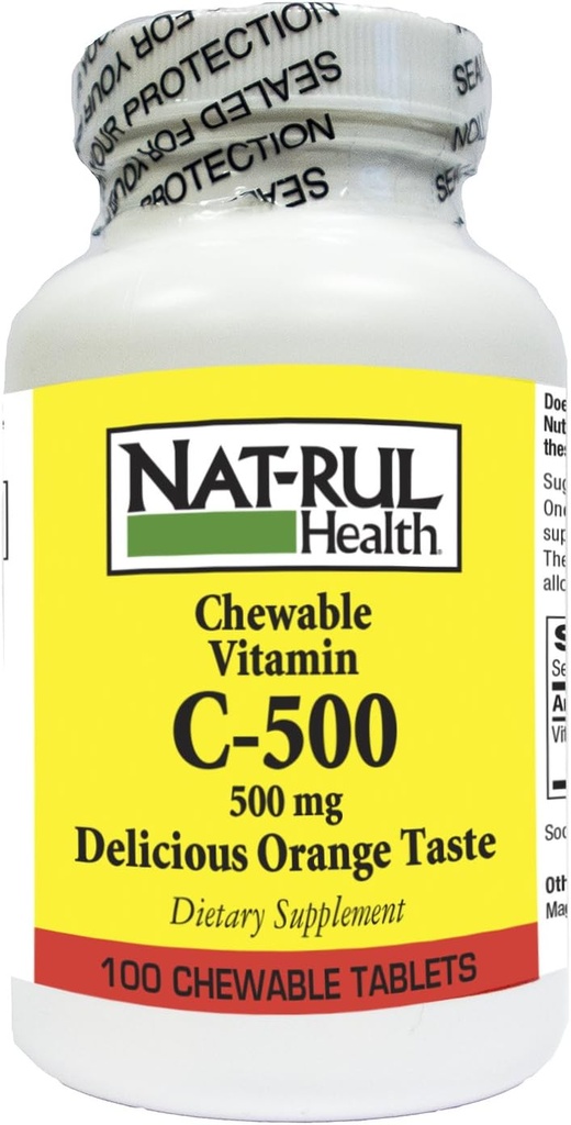 ויטמין CCHEWTABS 500MG N-R Size: 100