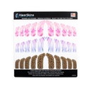 שימוע משקפי עזר, Fits BTE ו RIC Hearing Sizes Universal Designed - Endless Customization! בחרו מתוך מספר ולהגדיל את הזהות שלכם! (Marble)