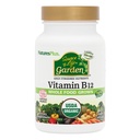 NaturesPlus Source of Life Garden ויטמין B12 - חבילה של 2, 60 קפסולות טבעוניות - Vegetarian, Gluten Free, Certified אורגני - 60 המשרתות הכוללות