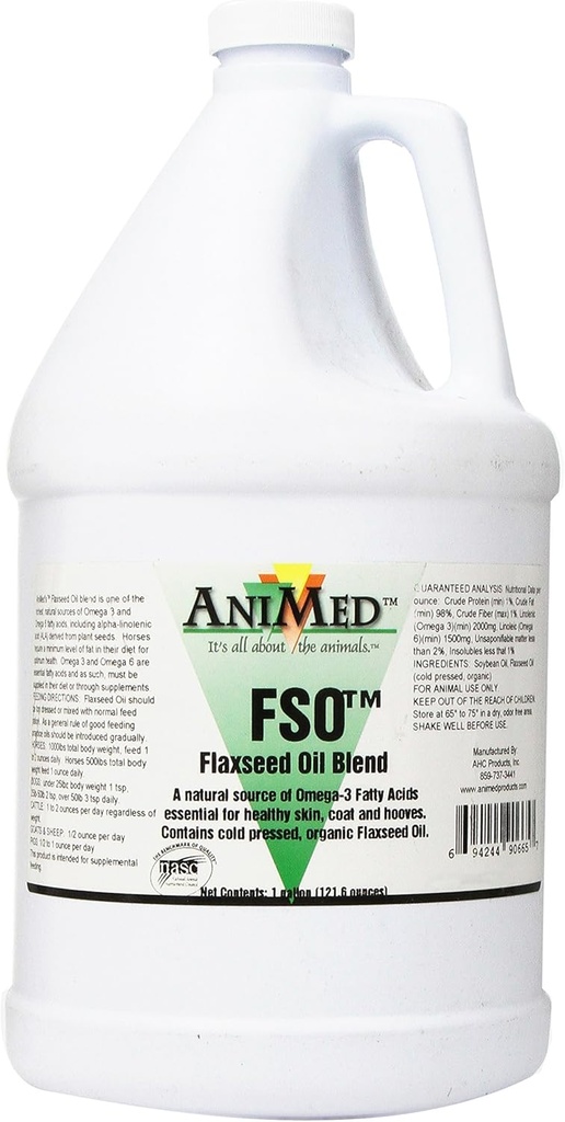 ANIMED Bell Flax Seed Oil (1 גאל)