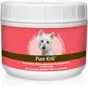 Herbsmith Pure קריל - Wild-Caught אנטארקטיקה קריל - רק 1 Ingredient - Astaxanthin for Dogs - מוכן-to-Use אומגה 3s - אלטרנטיבה שמן קריל לכלבים - 400g