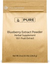 Pure Original Ingredients Blueberry לחלץ (8oz) Non-GMO, Gluten-free, non Fillers או Additives
