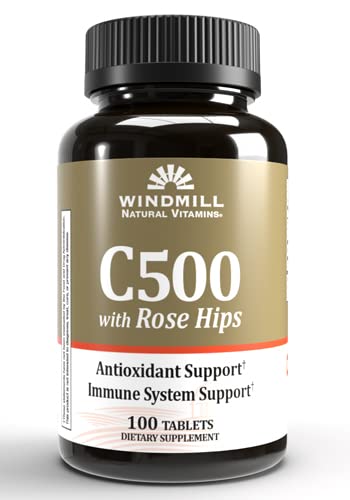 Windmill C-500 עם Rose HIPS Tabs 100 של Windmill (Pack of 1)