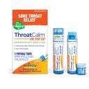 BoironגרוןCalm On The Go Travel Essential for Relief of Sore גרון, או שרידן, גרון אדום או יבש, Hoarseness - 2 Count (160 Pellets)