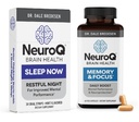 Life Seasons NeuroQ Memory & Focus with SleepNow Strips - 24/7 Brain Health Support - שיפור התפקוד הקוגניטיבי בשינה - 30 יום אספקה