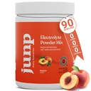 אבקת JUNP Electrolytes No Sugar No Carbs, Orchard Fresh גופן Peach Keto Electrolyte Drink Mix, Potassium & Salt hydrotion אבקת Electrolytes Zero Calorie Sugar חינם אבקת אלקטרוליט, 90 משרתות