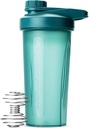 Mr. Pen- Shaker Bottles for Proteins with Twist Cap, 28 oz, חלבונים Shaker בקבוק עם Wire Whisk Ball, Shaker Cup, Mixer Bottleer