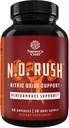 Nitric Oxide Support Pills - Natural Workout תוסף & Exercise Enhancer - Boost Energy Power Recovery שריר בונה - טהור L-Arginine & L-Citrulline Amino Acid כמוסות - על ידי Natures Crafts