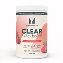 Myחלבון Clear Whey Isolate אבקת חלבון, 1.1 Lb (20 משרתות) סטרוברי, 20g חלבון לשרת, באופן טבעי מיקס, חלבון יומי לוקח ביצועים גבוהים