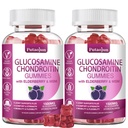 Glucosamine Chondroitin תוספי עם MSM & Elderberry גלוקוזאמין Chondroitin Gummy עבור מבוגרים ונשים | Glucosamine chondroitin חניכיים תוספת כוח | 2 PackP Packroitin חניכיים