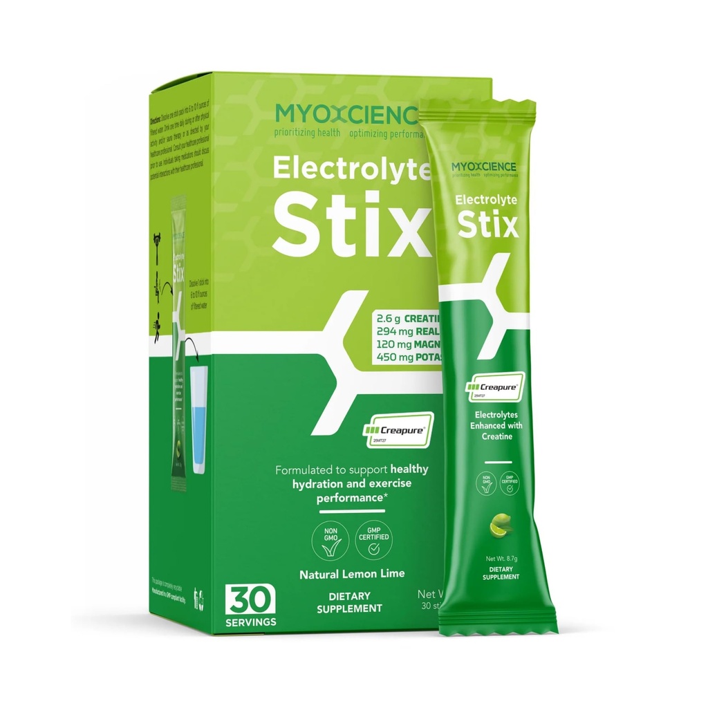 MyOXCIENCE Electrolyte STIX | אבקת Caratine Electrolyte