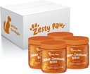 Zsty Paws Allergy Immune תוסף לכלבים Lamb- עם אומגה 3 Wild אלסקה Salmon Fish שמן & EpiCor + Digestive Prebiotics & Probiotics - Anti Itch & Skin Hot Spots - Count, 4 Pack Pack
