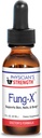חוזקו של Physician Fung-X - 1 fl oz - תומך עור, ציפורניים וגוף - non-GMO - 173 משרתות