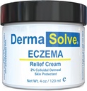 Dermasolve Full Body Eczema Relief Lotion Cream - Flare Control Therapy Balm That Protects, Moisturizes, ותיקון ילדים עור, תינוקות ומבוגרים - Steroid חינם (4 Fl Oz, 1)