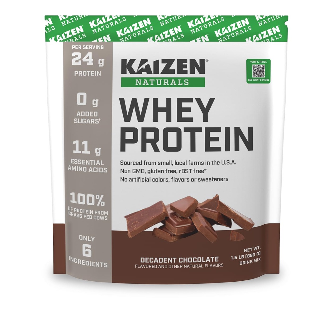 חלבון Whey | שוקולד | 24g חלבון | Grassאכיל | No artificial Ingredients | 6 Ingredients | Satisance Hunger