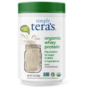 פשוט אבקת חלבון Whey אורגני של tera - Grass פד Whey חלבון אבקת ללא ממתקים מלאכותיים, unflavored, non-GMO, כשר, Gluten-Free - Plain Un Sweetened 12 Oz.