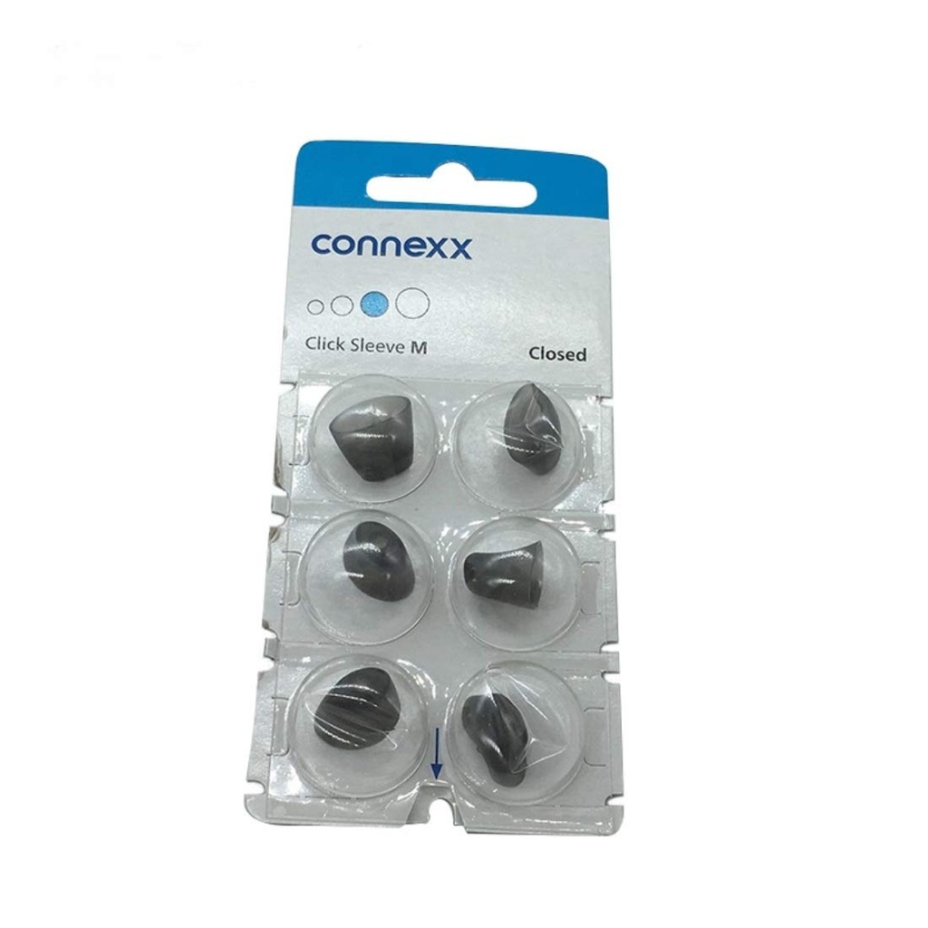 Signia/Connexx או Click CIC ITC & RIC Hearing Domes Pack מתוך 6 (Closed Medium)