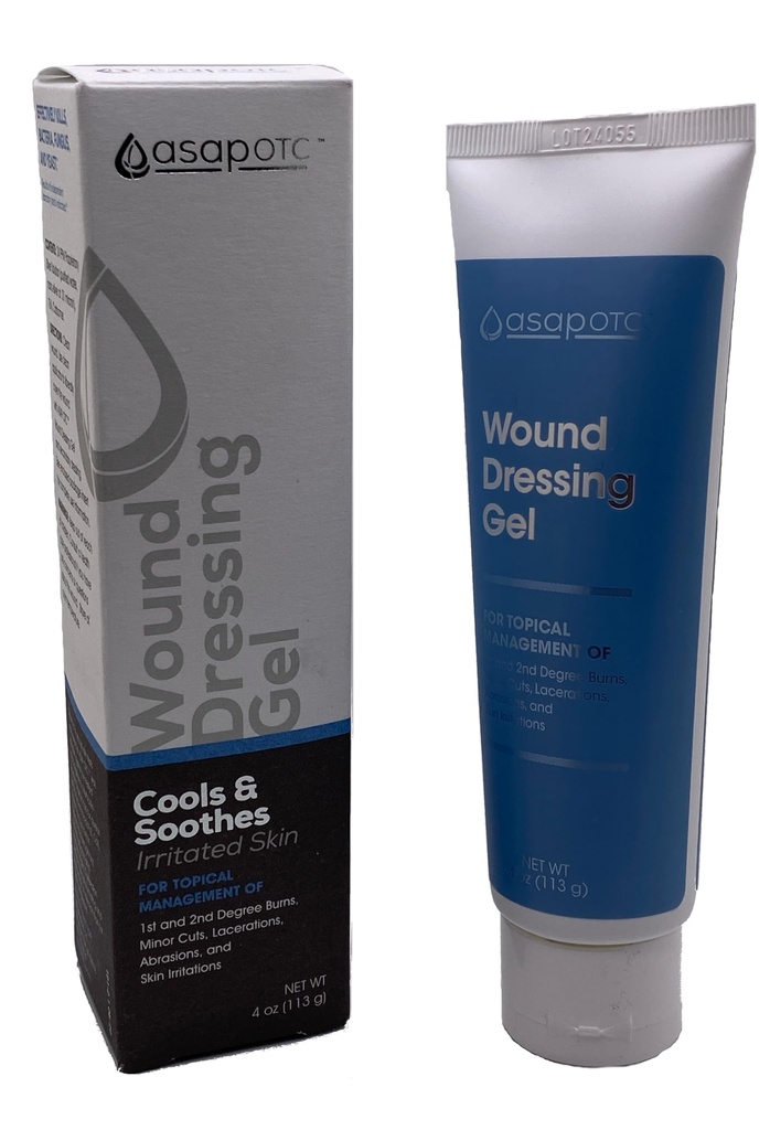 ASAP OTC שמלה של Gel by American Biotech Labs | SilverSol Ag4O4 24 ppm Healing & Soothing Gel