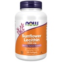 תוספי מזון עכשיו, Sunflower Lecithin 1200 מ"ג עם Phosphatidyl Choline, 100 Softgels