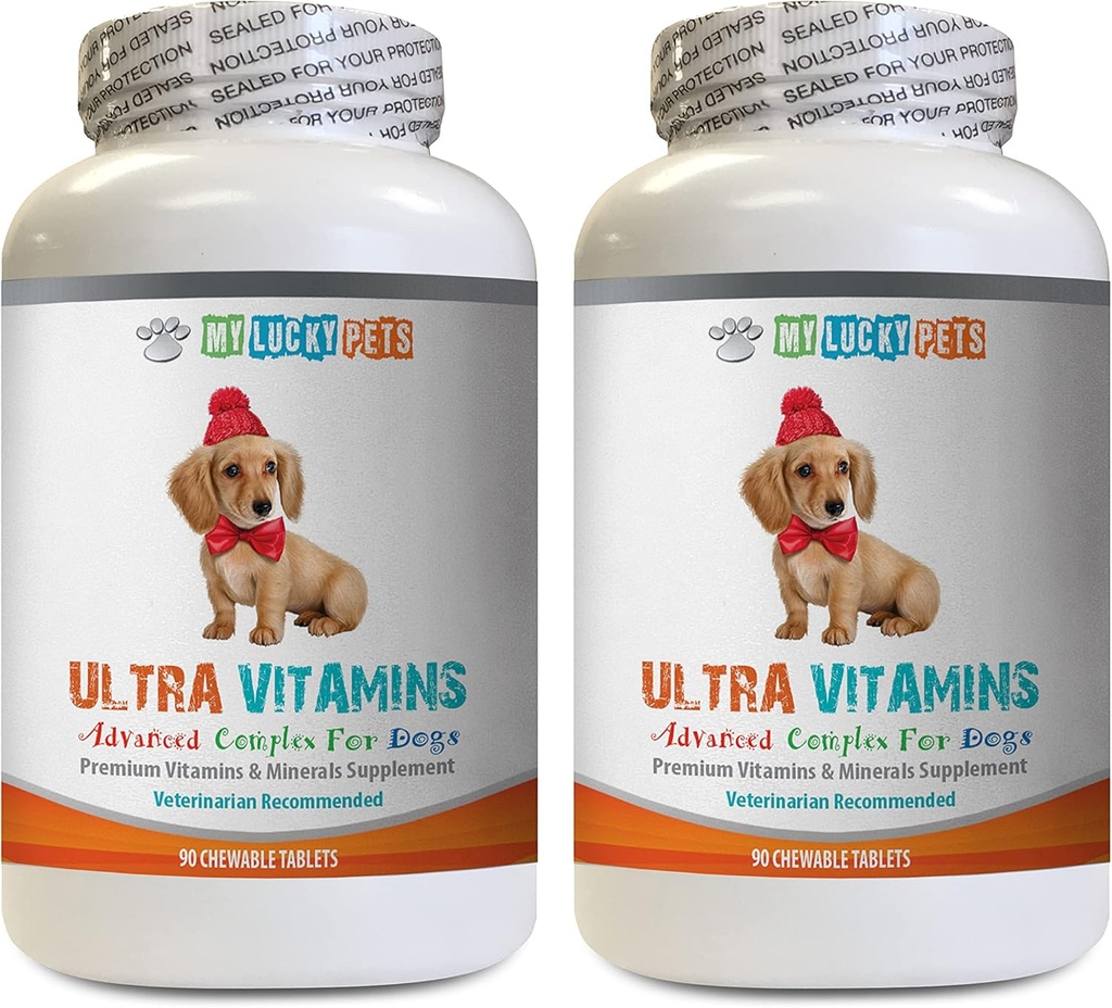 k9 Power Immune Dog - כלב אולטרה ויטמינים - וטרינר מומלץ - תמיכה חיסונית - שיער עור עיניים ותמיכה עצמות - ויטמין צ'ws - 2 בקבוקים (180 טיפולים)