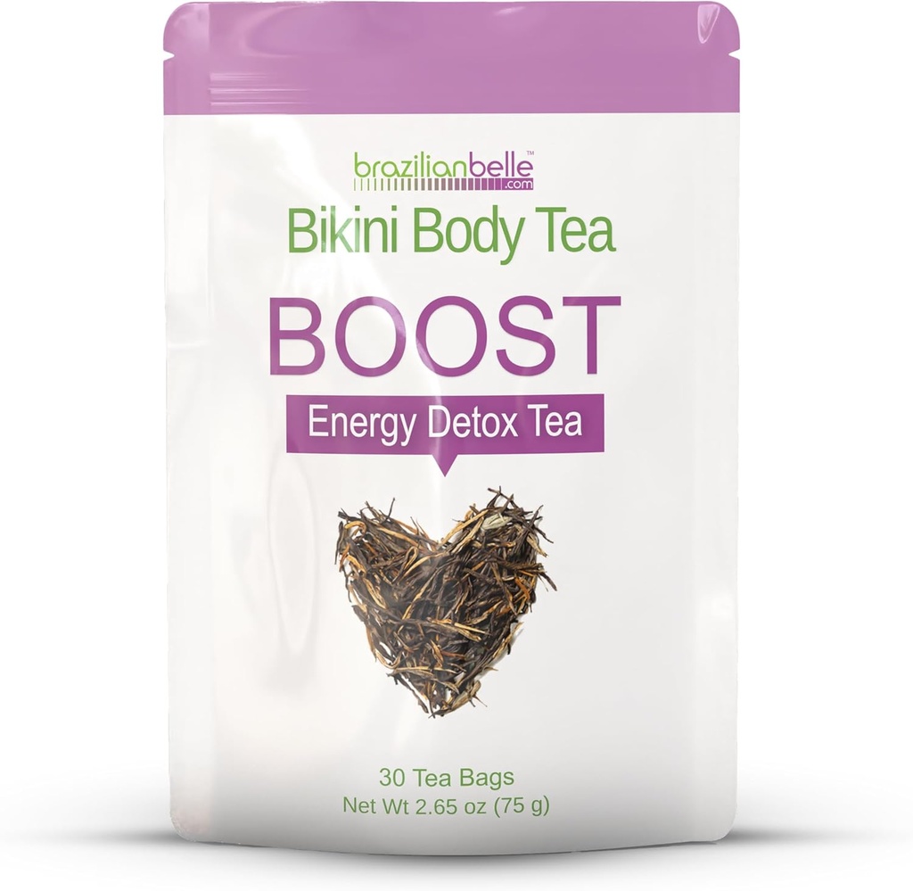 ביקיני גוף סלמינג Detox Tea - Laxative-Free Voice ניקוי תה כדי לתמוך במשקל בריא - Gentle ניקוי Detox תה עבור משלוח Belly Bloating. All Natural Herbal Tea Band (30 ct)