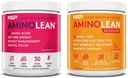 RSP NUTRITION AminoLean Pre Workout Energy (Fruit Punch 30 משרתות) עם AminoLean Recovery Post Workout Boost (Blood Orange 30 משרתים)