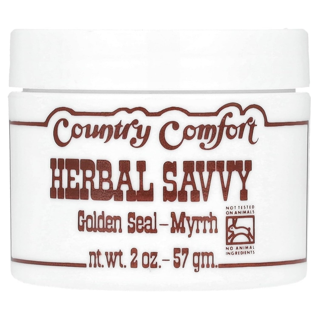 המדינה Comfort Herbal Savvy Goldenseal Myrrh תוסף 2