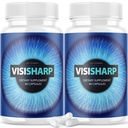(2 Pack) Visisharp Advanced Eye Formula for Eyes Pills Visi Sharp תוסף (120 קפסולות)