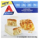 Atkins חטיף, Carmel Apple Pie Bar, 5 Bars, 1.41 oz (40 גרם) כל אחד