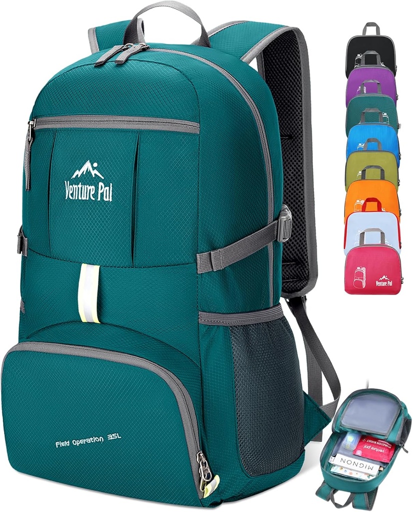 מיזם Pal 35L Ultralight Light Weight Packable Travel Camping Hiking Out Sports Daypack