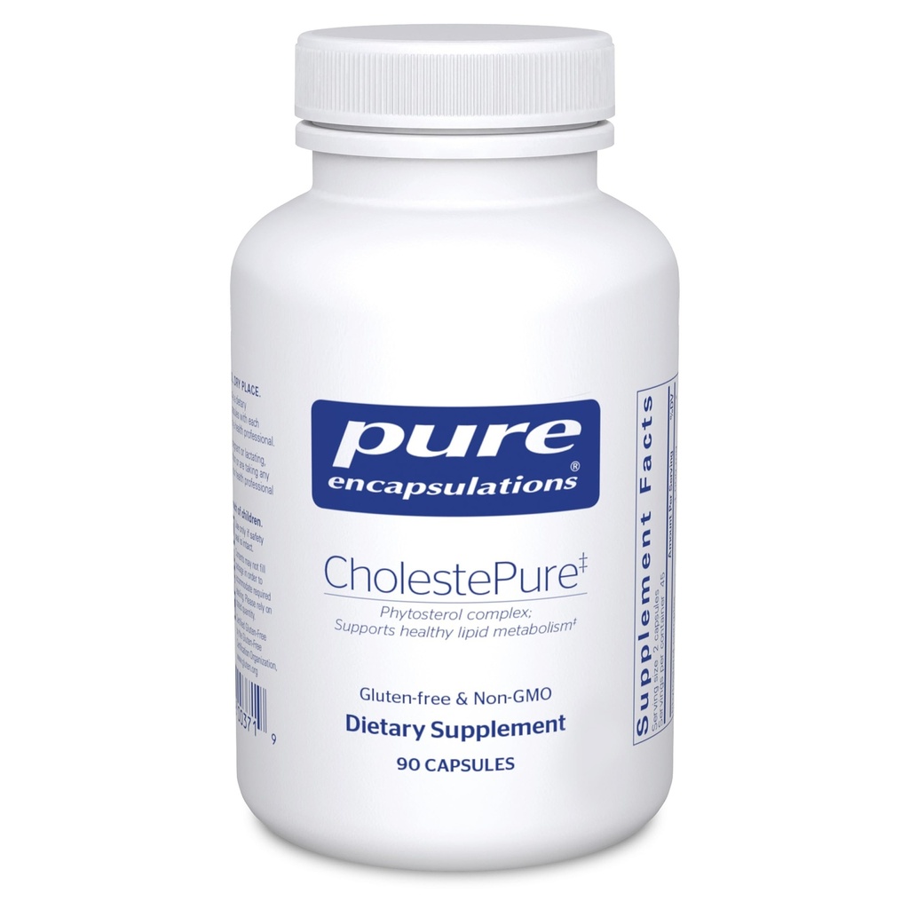 Pure Encapsulations CholestePure | תוספת לתמיכה בריאות Cardiovascular, Enzyme Function, ו- Lipid Metabolism*