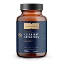 Quicksilver Scientific Clear Way Cofactors - הגוף Detoxse תמיכה עם ויטמין B1, ייצור Dandelion, Quercetin & Nattokinase Enzyme - ניקוי אנטי-חמצן לתמיכה בבריאות Gut (120 קפסולות)