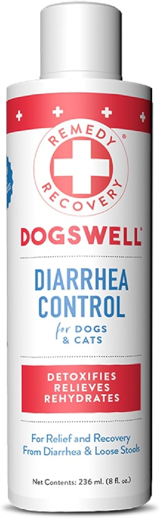 DoGS Well Remedy ו- Recovery Diarrhea Control for Dogs, 8 oz.